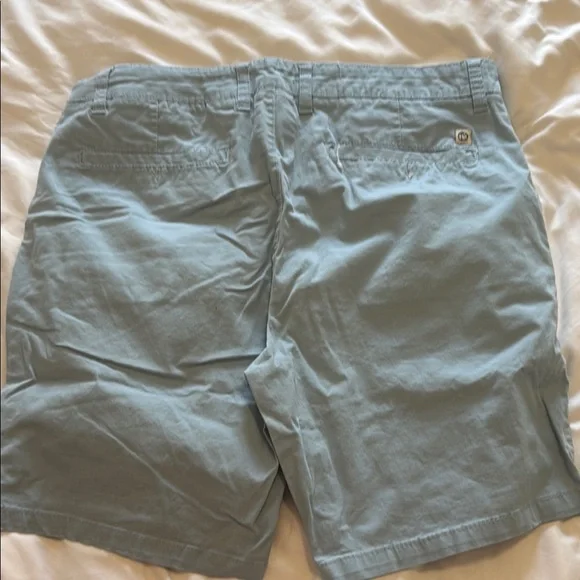 Free Planet Blue Flat Front Shorts Versatile Style - Picture 3 of 3